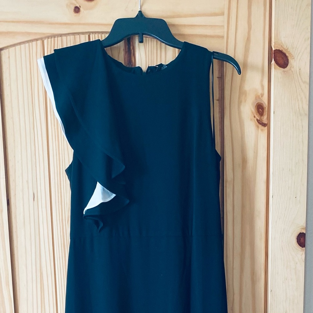 Halston Heritage Flounce Gown